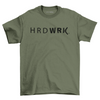HRDWRK® Logo Tee - Military Green / Black