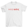 HRDWRK® Logo Tee - White / Red