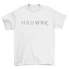 HRDWRK® Logo Tee - White / Silver